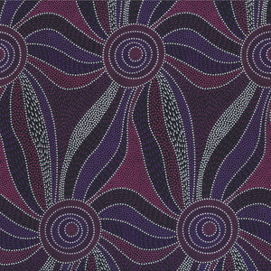 Ladies Dancing with Water Paints - Purple - 50cm