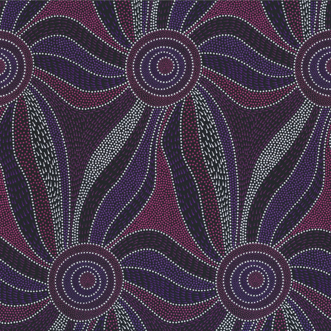 Ladies Dancing with Water Paints - Purple - 50cm