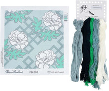 Load image into Gallery viewer, Large Floral Trellis - Tapestry Kit
