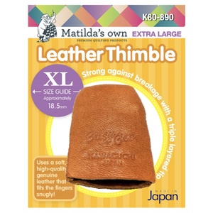 Leather Thimble - Extra Large