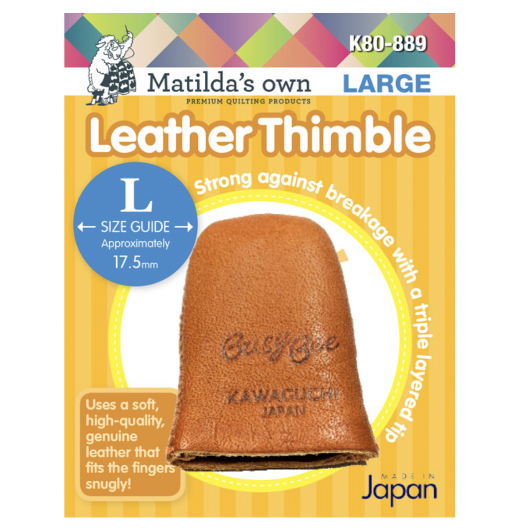 Leather Thimble - Large