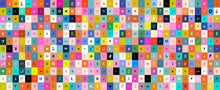 Load image into Gallery viewer, Selvedge Magic - Letters - 50cm

