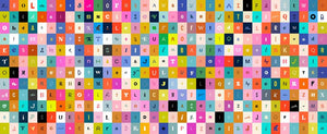 Selvedge Magic - Letters - 50cm