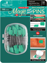 Load image into Gallery viewer, Magic Flat Head Patchwork Pins™  - Fine 0.5mm - 50 Pack
