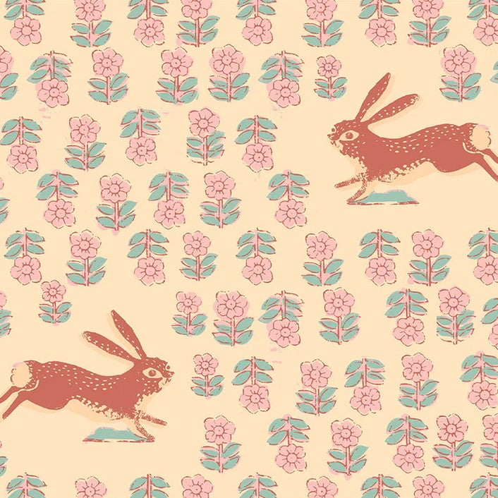 Meadows - Rabbit - Blush - Wideback - 50cm