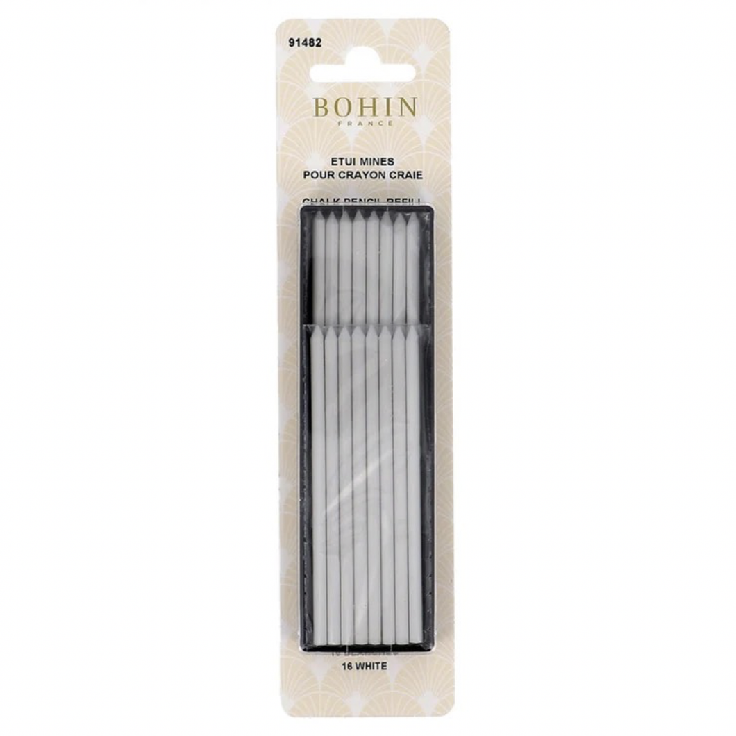 Mechanical Chalk Pencil Refills - White