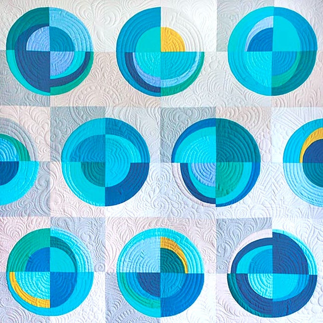 Meridian Quilt - Physical Pattern