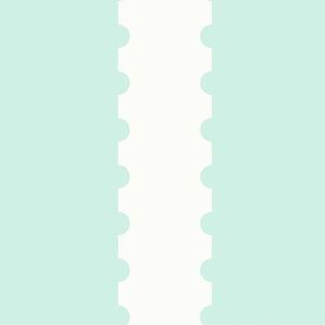 Stamp Stripe - Mint - 50cm