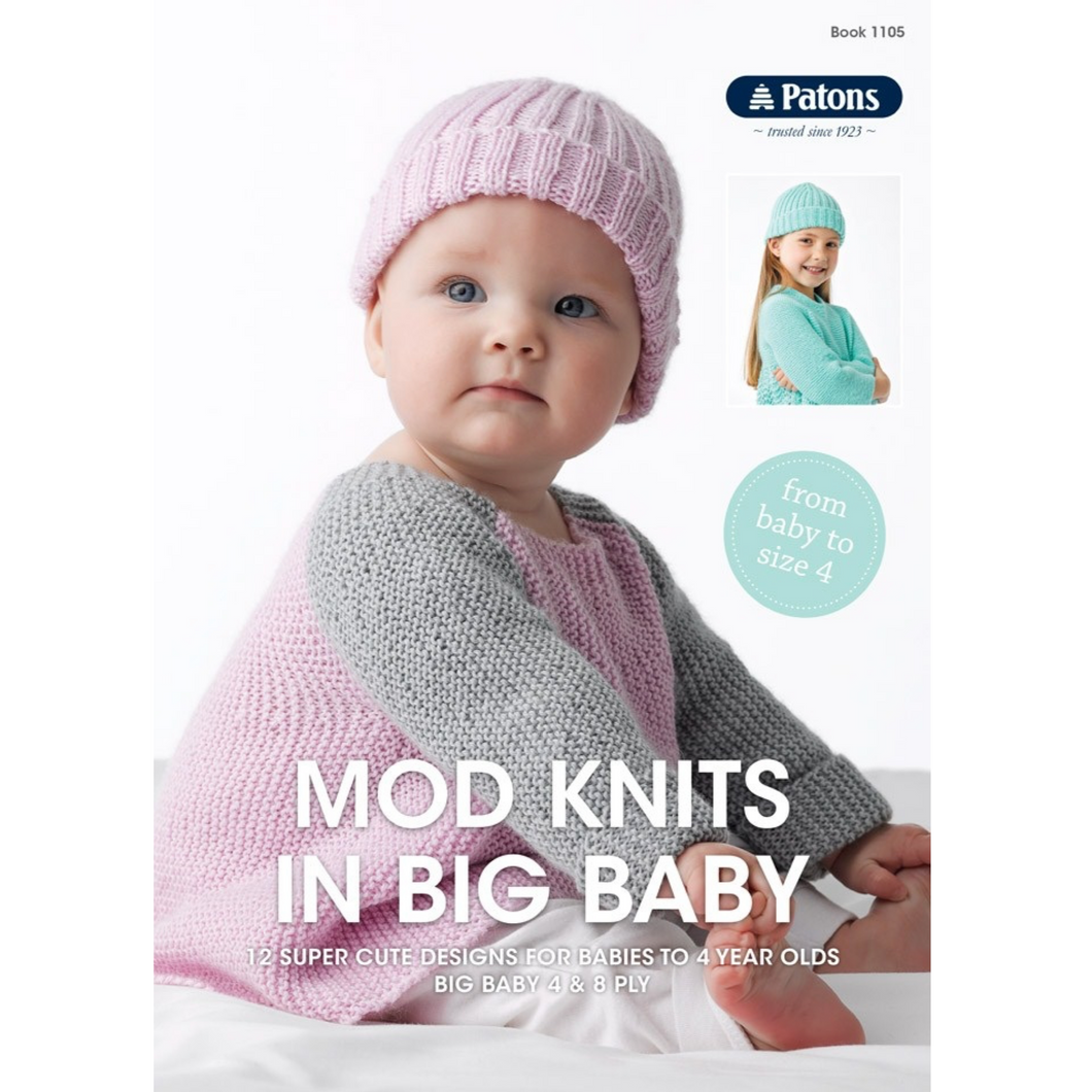 Mod Knits in Big Baby - 1105 - Physical Pattern