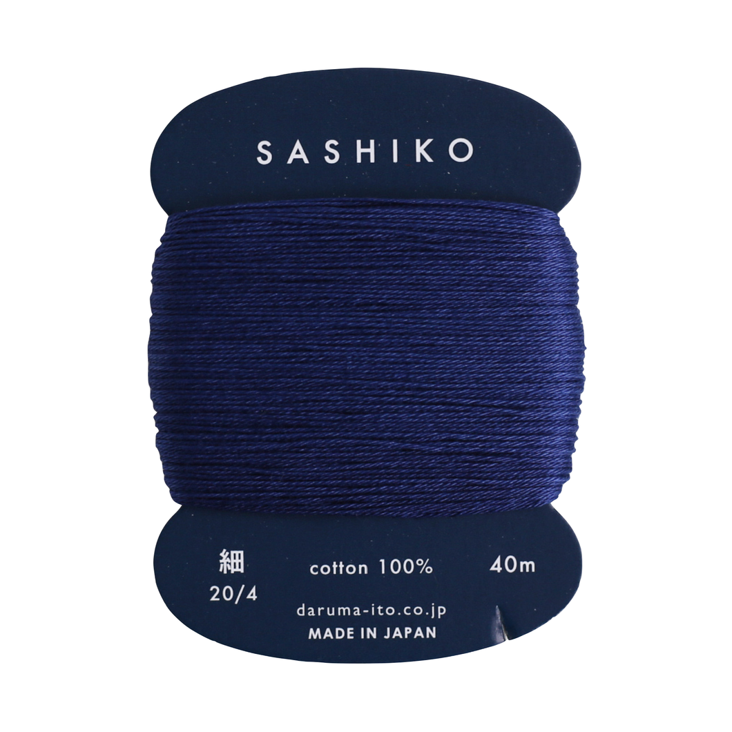Sashiko Thread - Thin - Navy - 215
