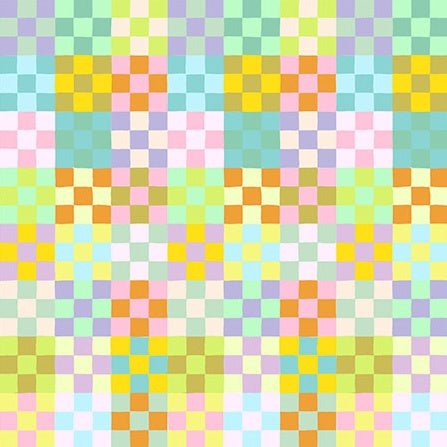 Piecework - Nine Patch - Powder - 50cm