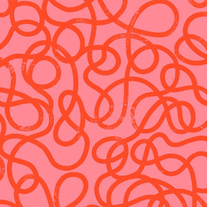 Tomato Tomahto - Noodles - Strawberry - Fat Quarter