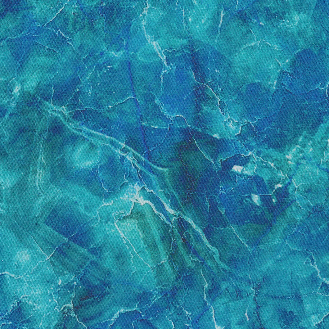 Turtle Bay - Quartz - Dark Turquoise - 50cm