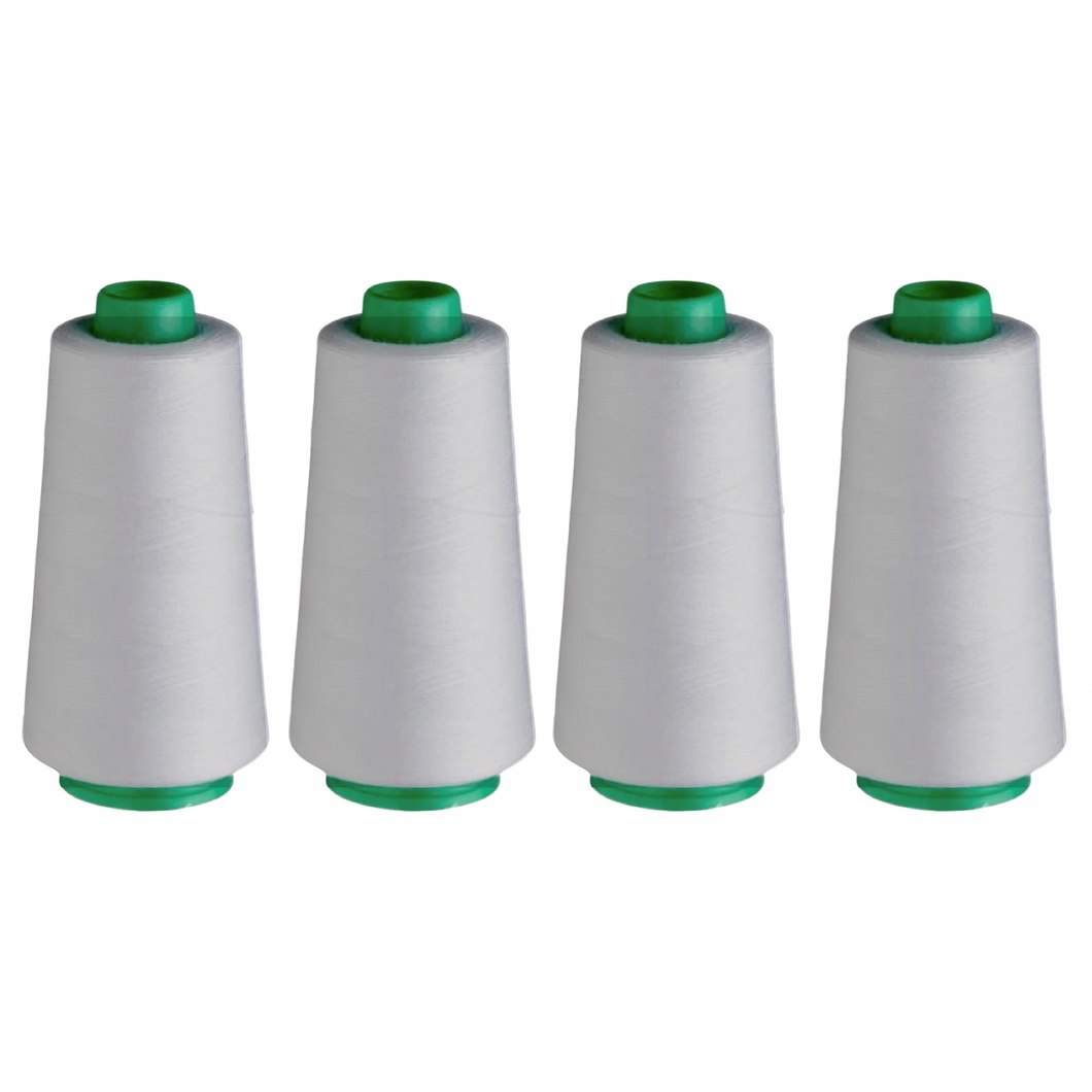 Overlocking Thread - 2000m - 4 x Light Grey