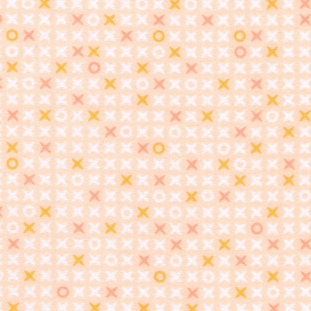 Cozy Cotton Flannel - Peach - 50cm