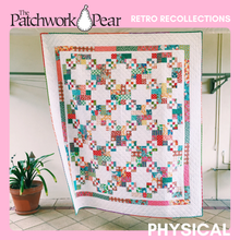 Load image into Gallery viewer, Retro Recollections Quilt - Physical Pattern
