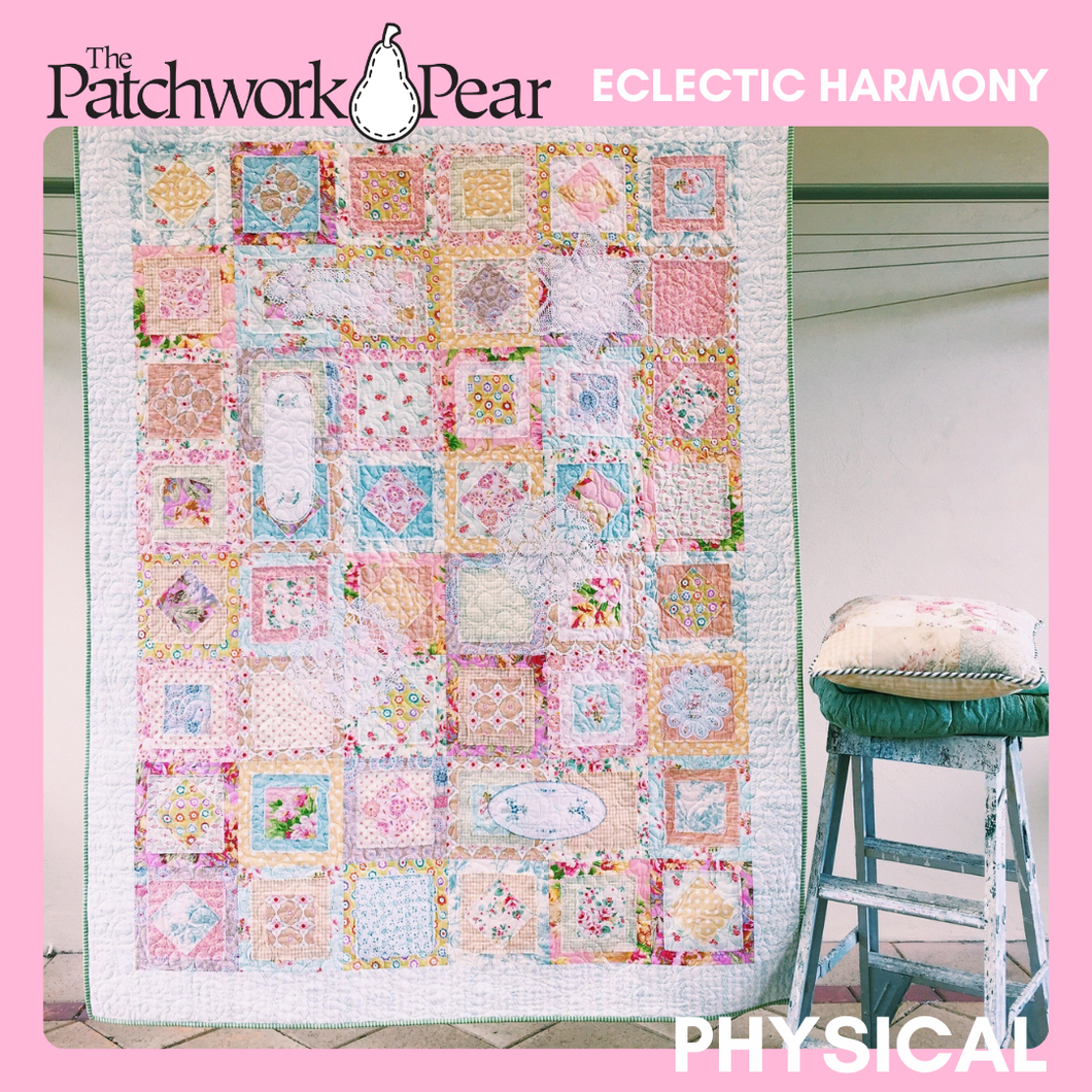 Eclectic Harmony Quilt - Physical Pattern