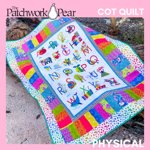 Cot Quilt // For 75cm Panels - Physical Pattern