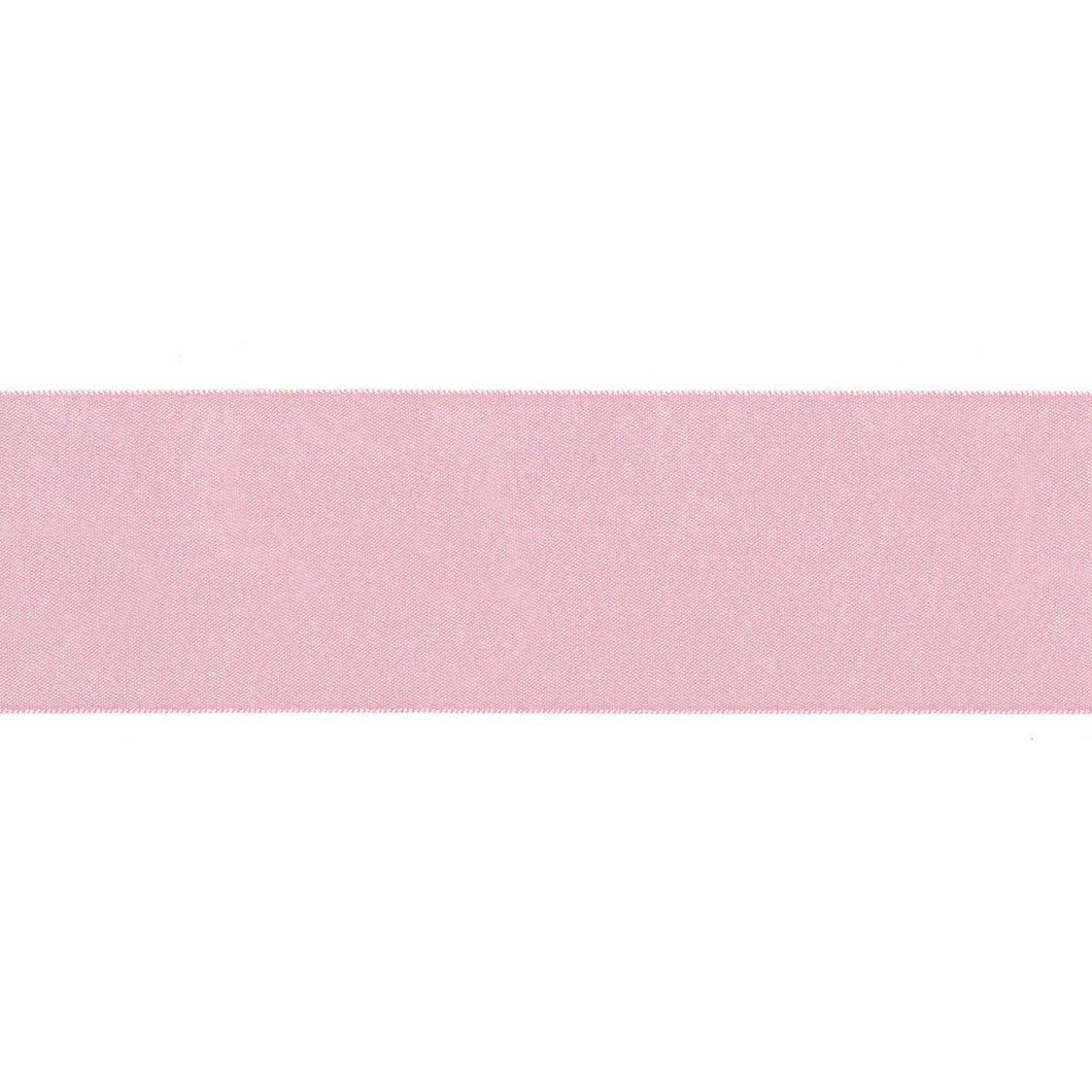 Ribbon - Double Polyester Satin - 35mm Wide - Pink Azalea - 50cm