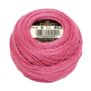 Coton Perle 8 - Pink Verbena - 602 - 80m