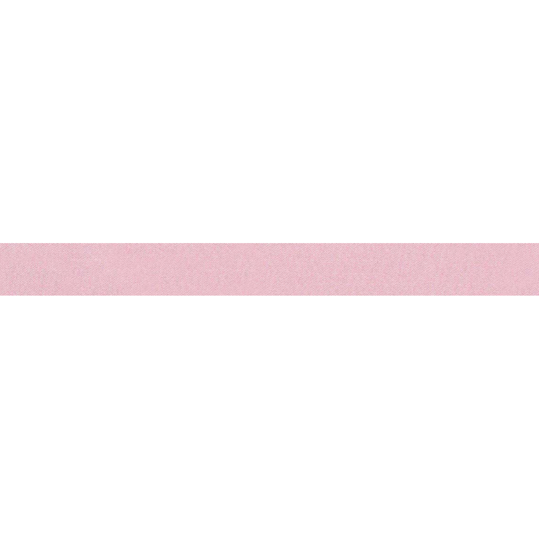 Ribbon - Double Polyester Satin - 7mm Wide - Pink Azalea - 50cm