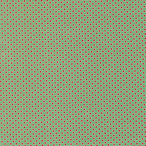 Kitty Christmas - Polka Dots - Holly - 50cm