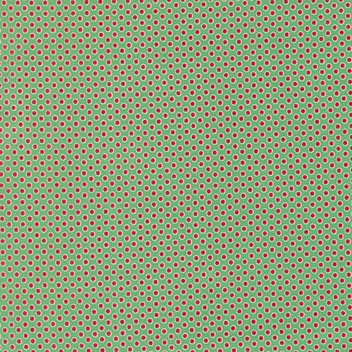 Kitty Christmas - Polka Dots - Holly - 50cm