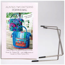 Load image into Gallery viewer, Poppins Bag Pattern with Stays - Kit
