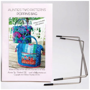 Poppins Bag Pattern with Stays - Kit