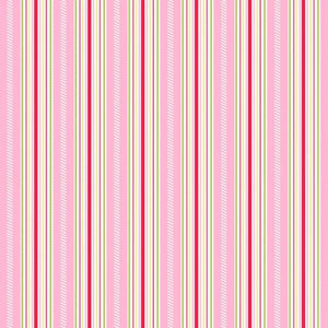 Posie - Stripes - Pink - 50cm