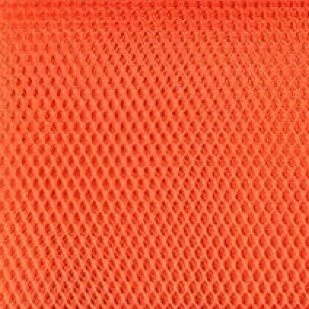 Mesh Fabric - Pumpkin