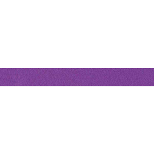 Ribbon - Double Polyester Satin - 10mm Wide - Purple - 50cm