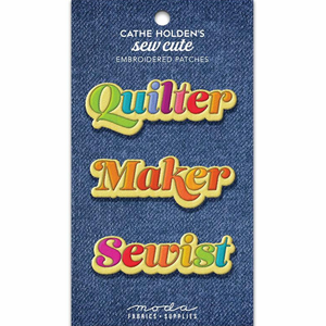 Sew Cute - Quilter Maker Sewist - Motifs