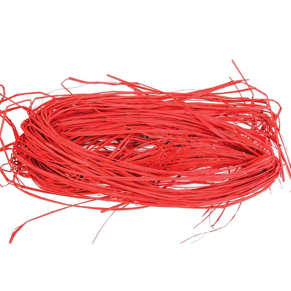 Raffia - Red - 25g