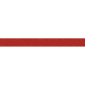 Ribbon - Double Polyester Satin - 7mm Wide - Red - 50cm