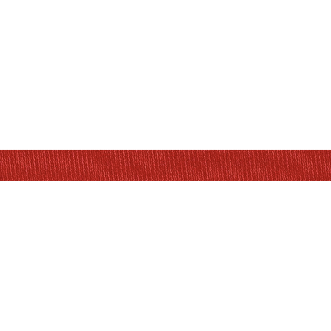 Ribbon - Double Polyester Satin - 7mm Wide - Red - 50cm