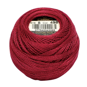 Coton Perle 8 - Red Kiss - 498 - 80m