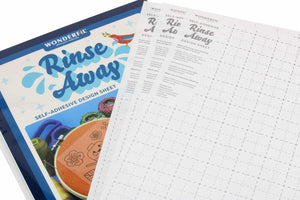 Rinse Away Design Sheet - 10 Sheets