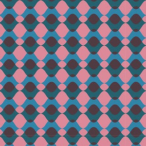 Geometry - Ripple - Eggplant - 50cm