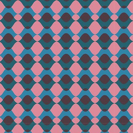 Geometry - Ripple - Eggplant - 50cm