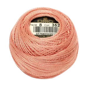 Coton Perle 8 - Salmon - 352 - 80m