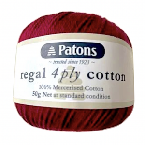 Regal Cotton - Scarlet - 3534 - 4ply