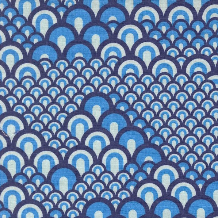 Legendary Love - Sea Waves - Navy - 50cm