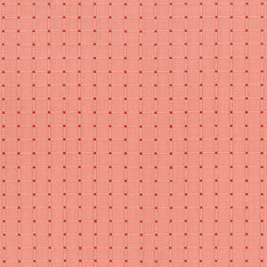 Grid pattern on a pink background