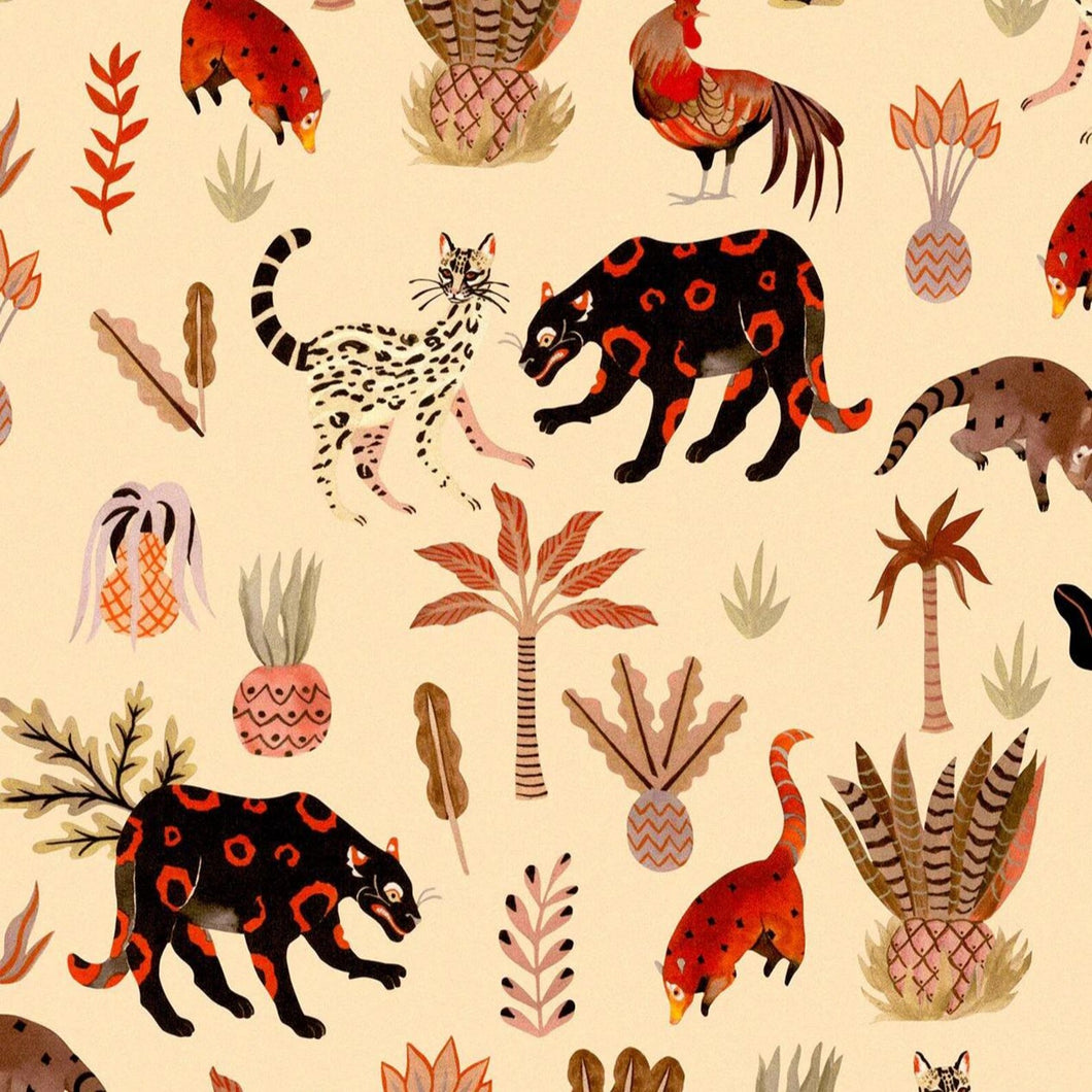 Folklorico - Selva Imaginaria - Parchment - 50cm