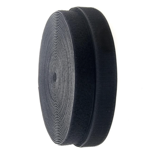 Hook & Loop Tape - Sew-In - 20mm - Black - 50cm