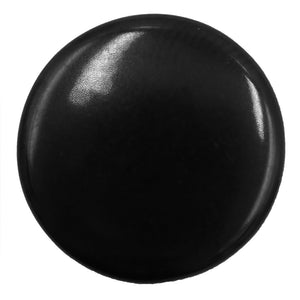 Plastic Buttons - Shank - Black - 14mm