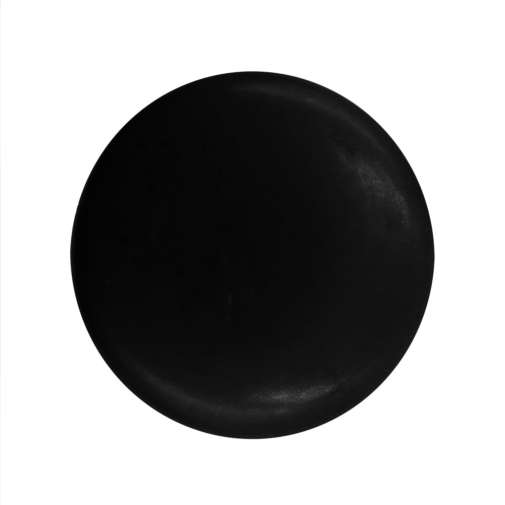 Plastic Buttons - Shank - Black - 8mm