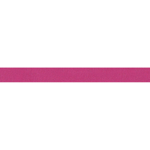 Ribbon - Double Polyester Satin - 7mm Wide - Shocking Pink - 50cm