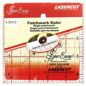 Square Ruler - 4.5"